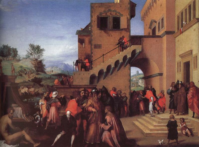 Andrea del Sarto Dream oil painting image